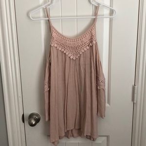 Detailed off the shoulder blouse